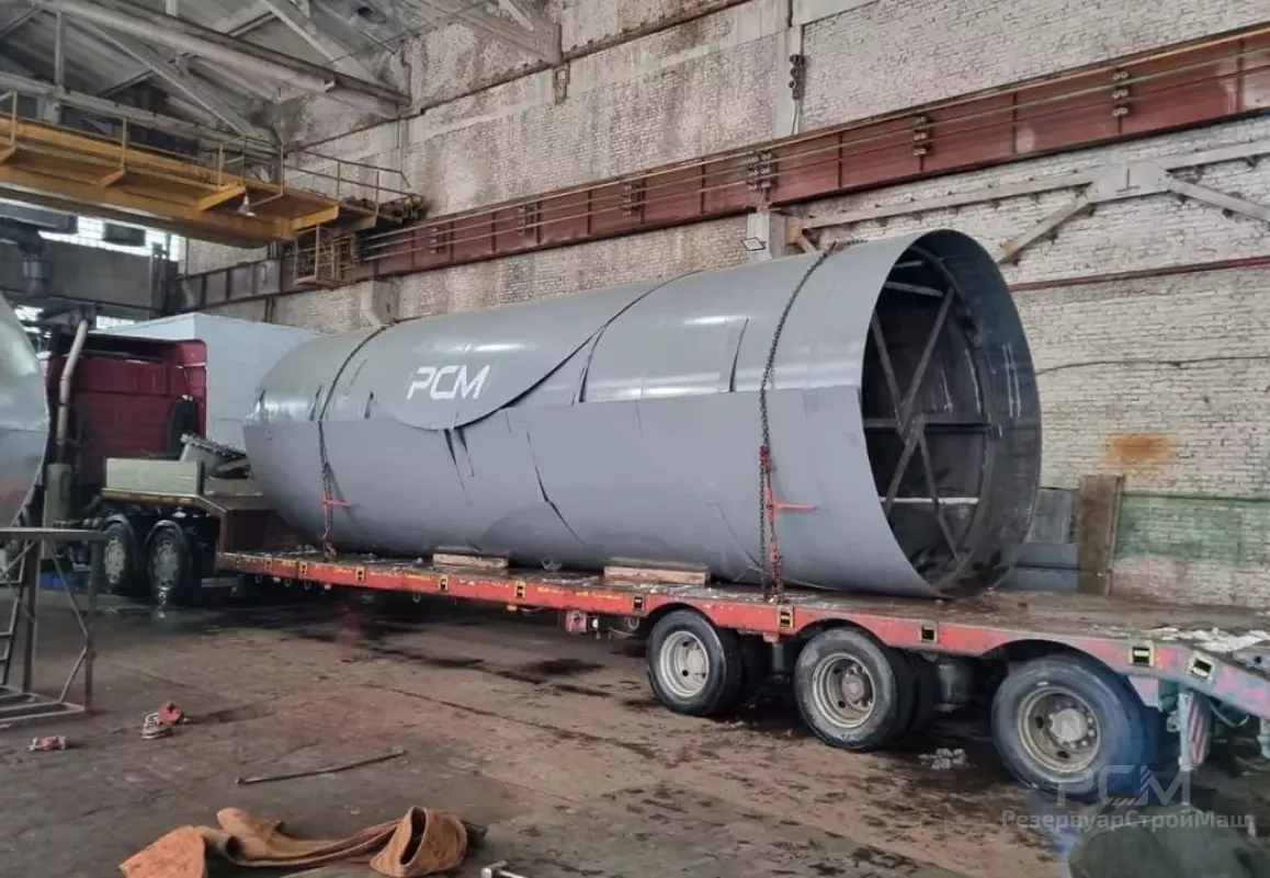 Изготовление и отгрузка трёх РВС-100 м3